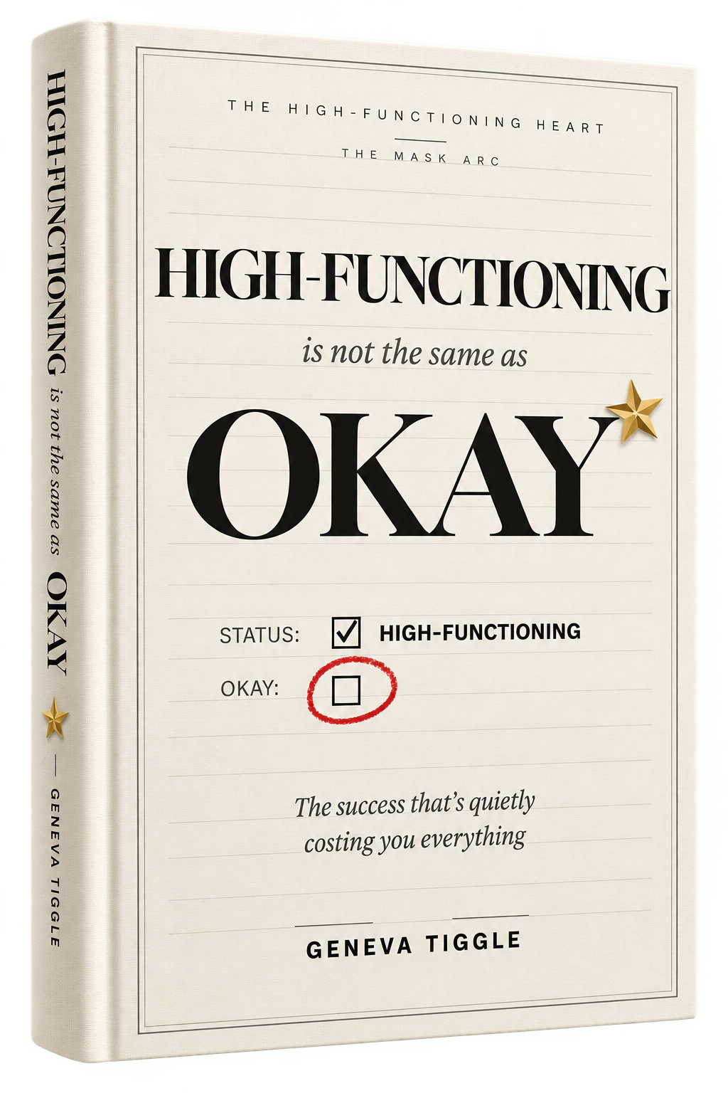 Cover of High-Functioning Is Not the Same as Okay by Geneva Tiggle