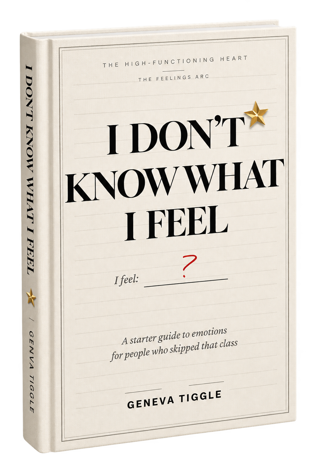 Cover of I Don't Know What I Feel by Geneva Tiggle
